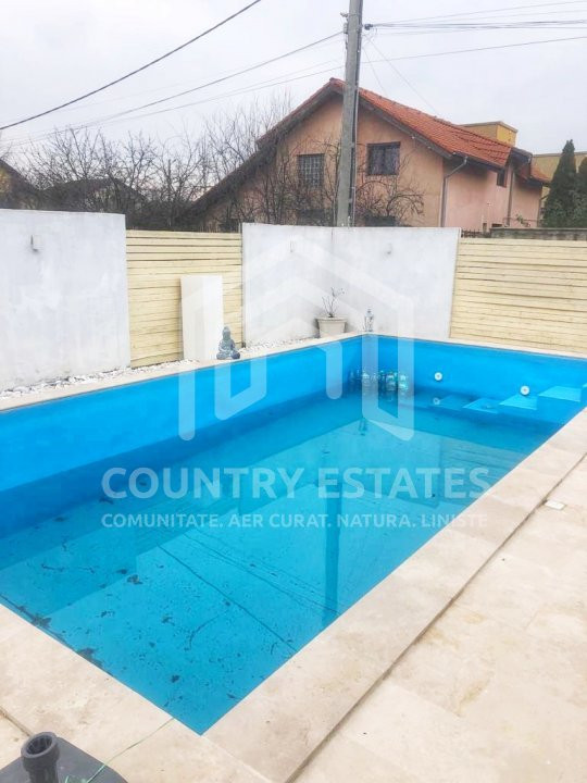 Vila de inchiriat, complet mobilata, piscina privata, pet friendly, Corbeanca
