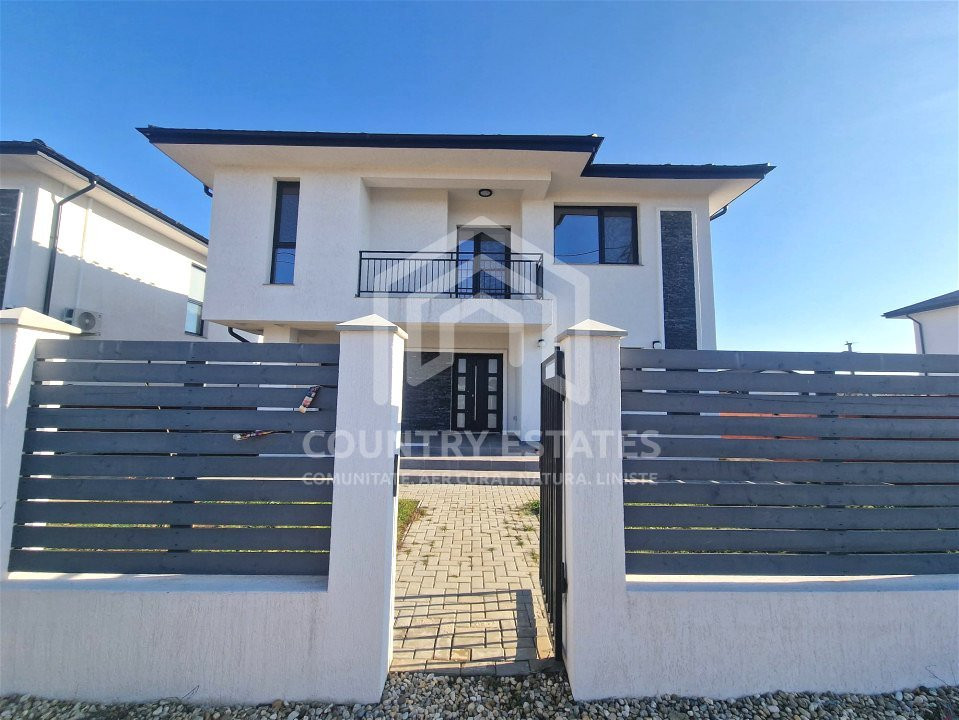 Vila 5 camere de vanzare in Buftea Crevedia in ansamblu de vile noi