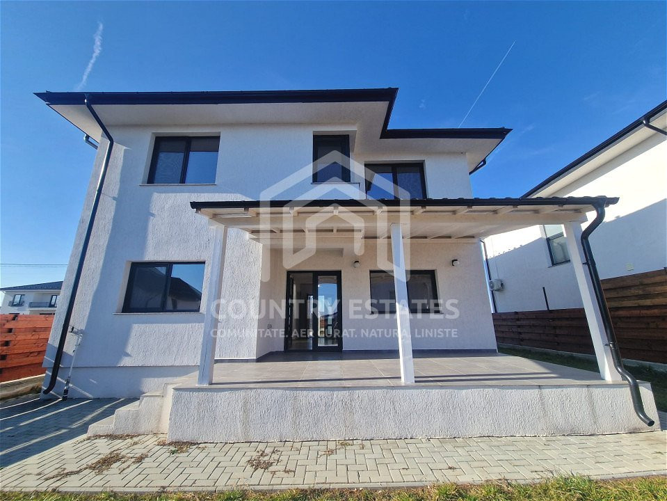 Vila 5 camere de vanzare in Buftea Crevedia in ansamblu de vile noi