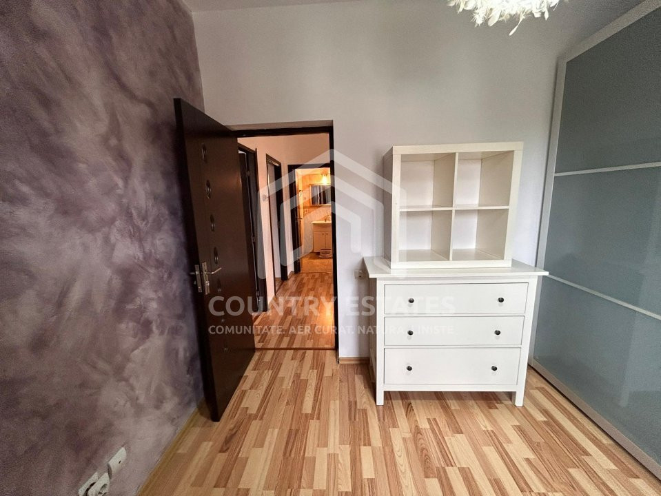 Vila duplex de inchiriat, mobilata, strada privata cu bariera, Padurea Tamasi
