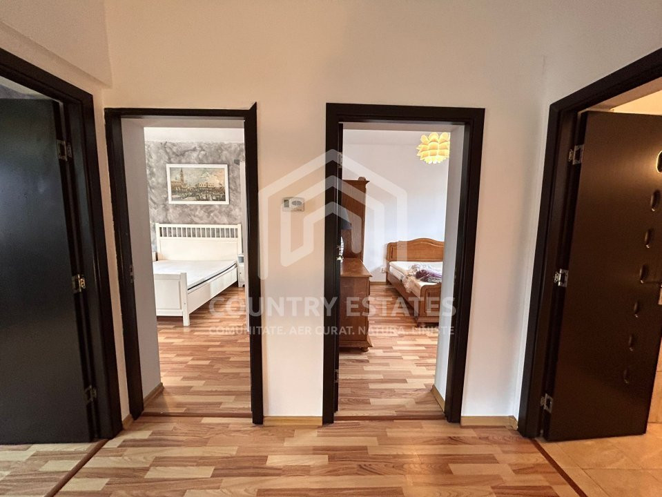 Vila duplex de inchiriat, mobilata, strada privata cu bariera, Padurea Tamasi