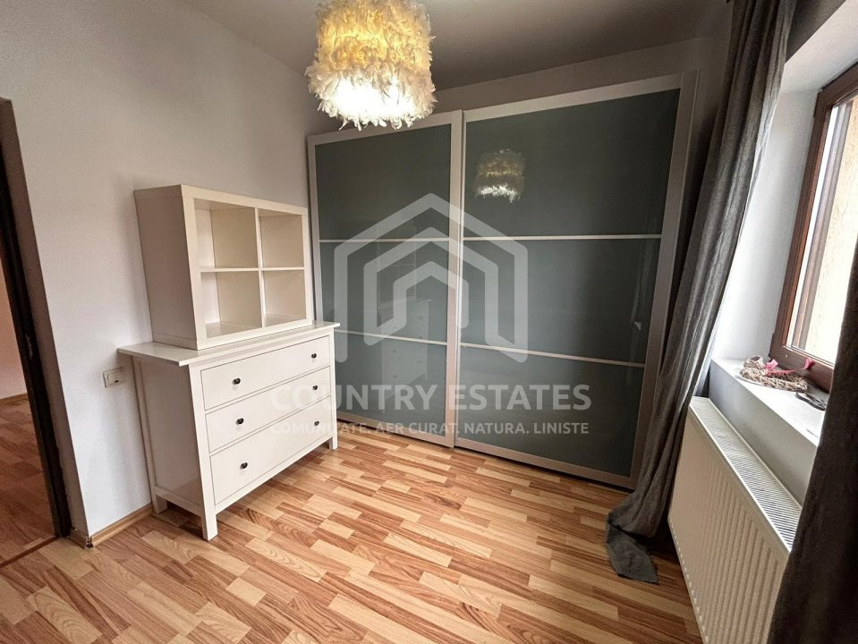 Vila duplex de inchiriat, mobilata, strada privata cu bariera, Padurea Tamasi