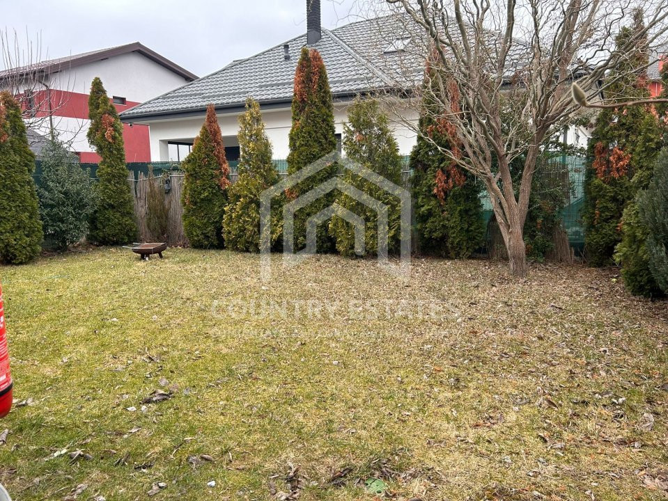 Vila duplex de inchiriat, mobilata, strada privata cu bariera, Padurea Tamasi