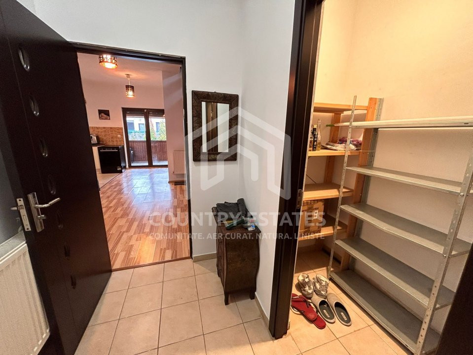 Vila duplex de inchiriat, mobilata, strada privata cu bariera, Padurea Tamasi