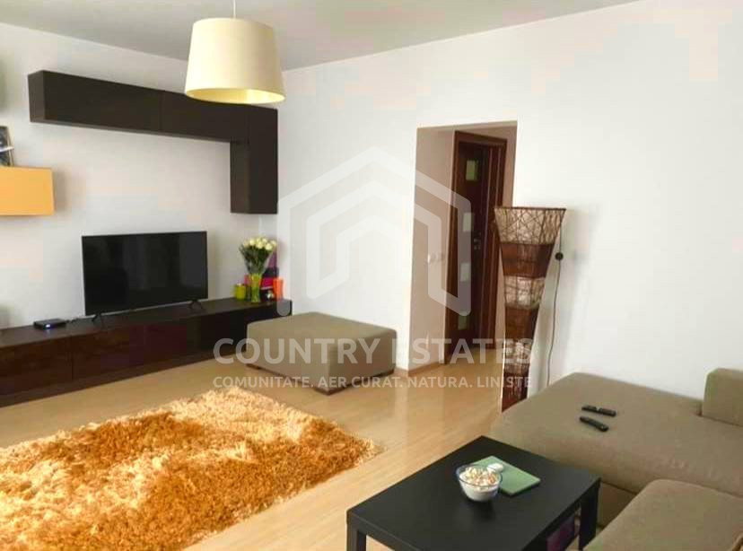 De vanzare apartament 2 camere Otopeni, parter, cu gradina, mobilat complet