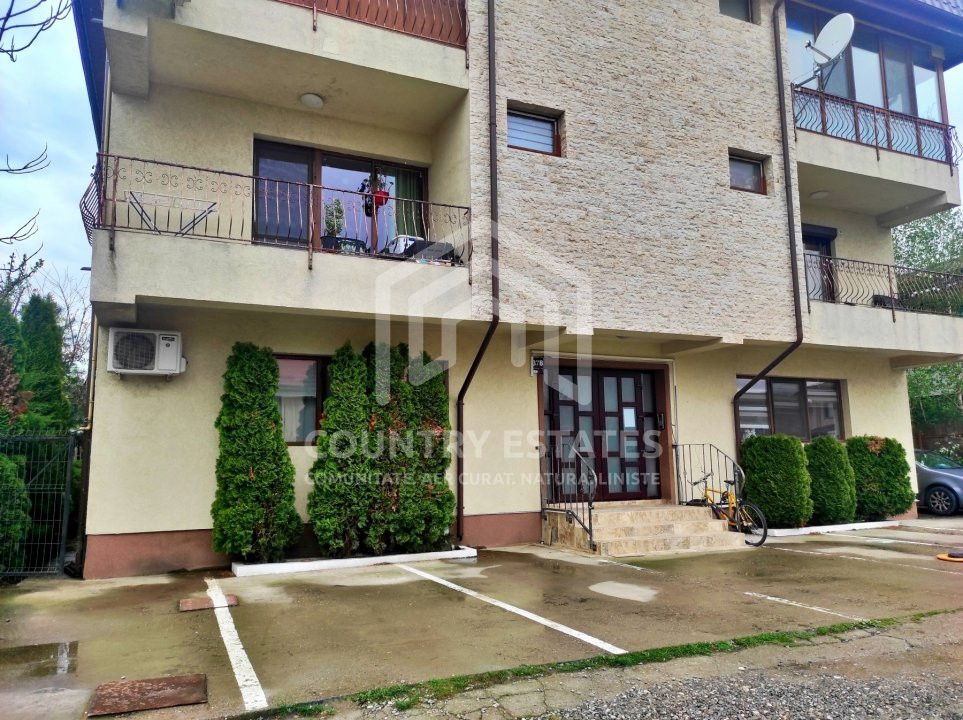 De vanzare apartament 2 camere Otopeni, parter, cu gradina, mobilat complet