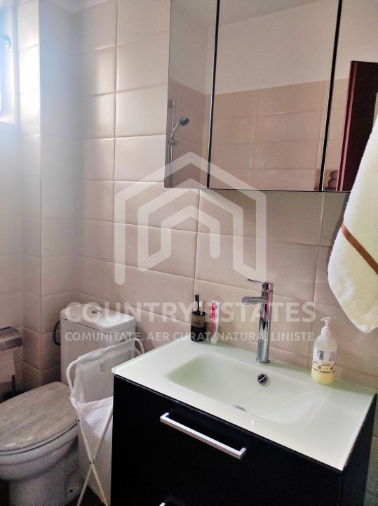 De vanzare apartament 2 camere Otopeni, parter, cu gradina, mobilat complet
