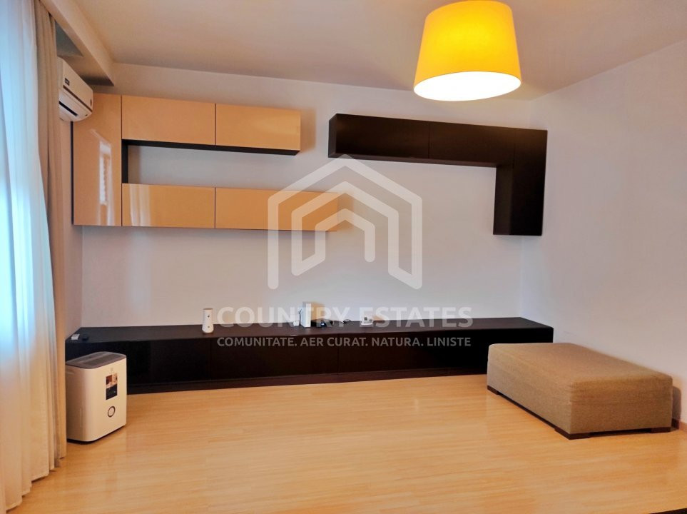 De vanzare apartament 2 camere Otopeni, parter, cu gradina, mobilat complet