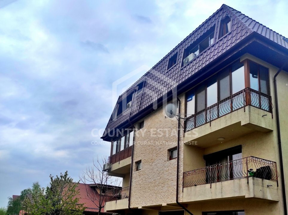 De vanzare apartament 2 camere Otopeni, parter, cu gradina, mobilat complet