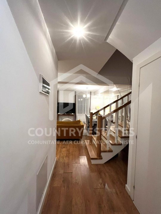 Vila Corbeanca Park, de vanzare, veranda inchisa, vegetatie matura, Corbeanca