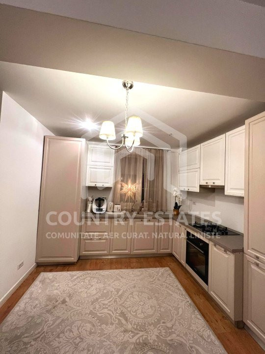 Vila Corbeanca Park, de vanzare, veranda inchisa, vegetatie matura, Corbeanca