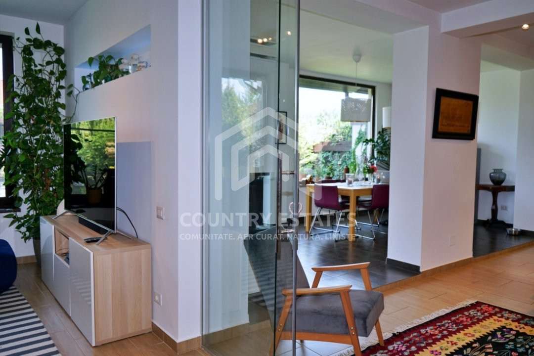 Vila Nature, de vânzare, Paradisul Verde Corbeanca, mobilată și utilată