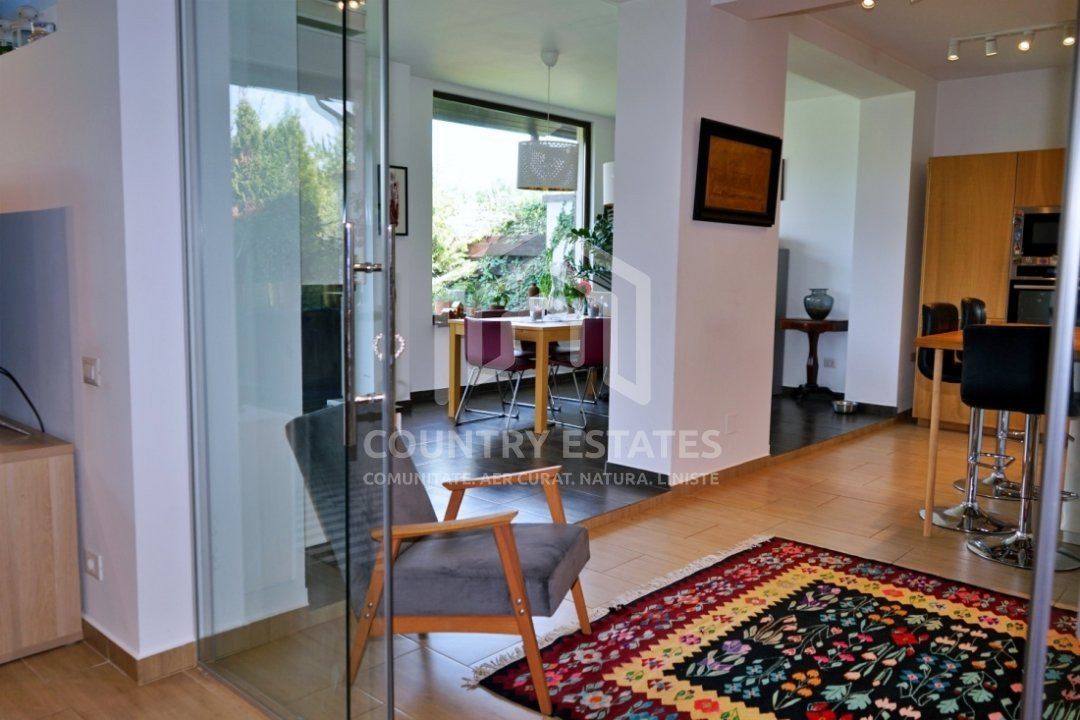 Vila Nature, de vânzare, Paradisul Verde Corbeanca, mobilată și utilată