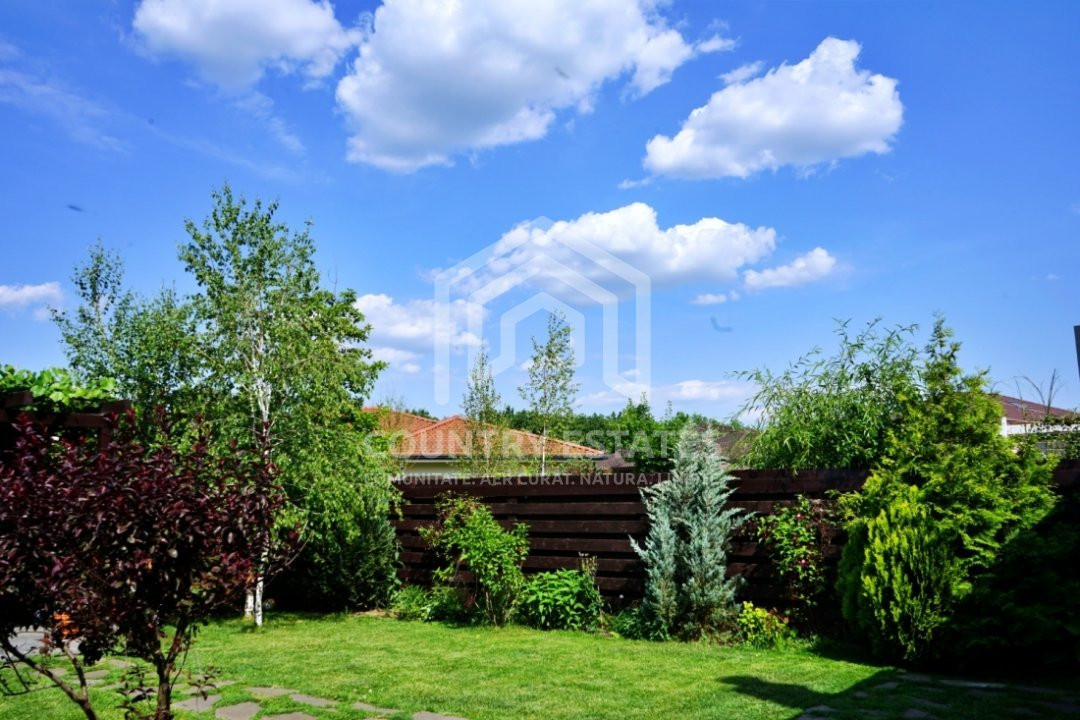 Vila Nature, de vânzare, Paradisul Verde Corbeanca, mobilată și utilată
