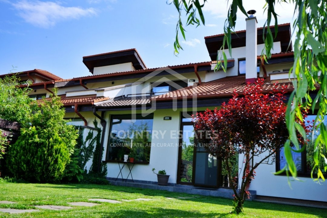 Vila Nature, de vânzare, Paradisul Verde Corbeanca, mobilată și utilată