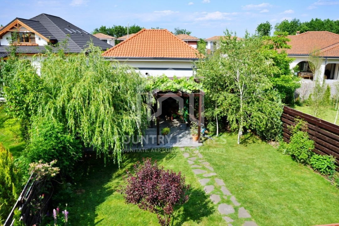 Vila Nature, de vânzare, Paradisul Verde Corbeanca, mobilată și utilată