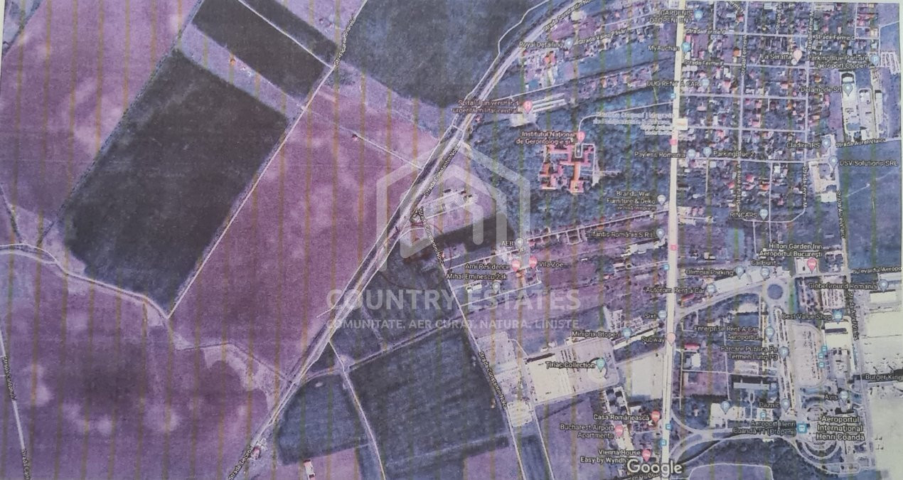 Ocazie! Teren intravilan 710 mp pentru constructie casa, Otopeni, jud Ilfov
