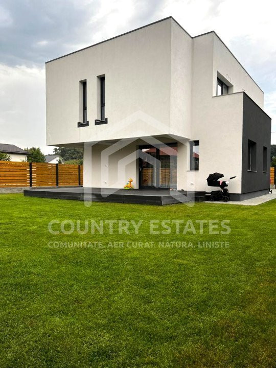 Vila Crib, prima inchiriere, pozitie aproape centrala, la padure, Corbeanca