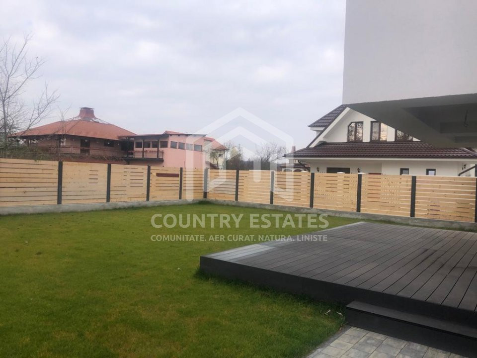 Vila Crib, prima inchiriere, pozitie aproape centrala, la padure, Corbeanca
