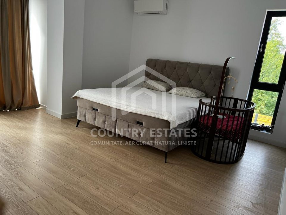 Vila Crib, prima inchiriere, pozitie aproape centrala, la padure, Corbeanca