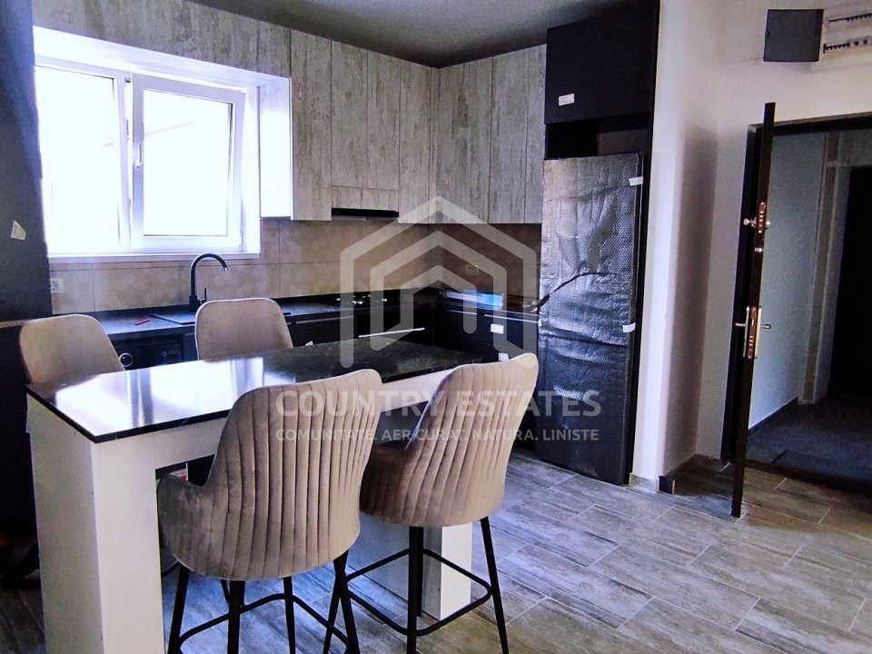 Apartament 3 camere de închiriat Corbeanca, bloc NOU!