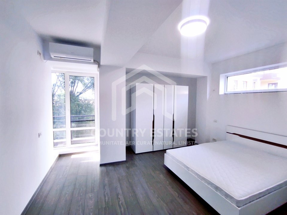 Apartament 3 camere de închiriat Corbeanca, bloc NOU!