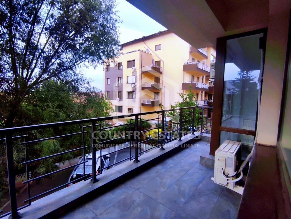 Apartament 3 camere de închiriat Corbeanca, bloc NOU!