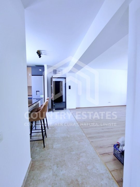 Apartament 3 camere de închiriat Corbeanca, bloc NOU!