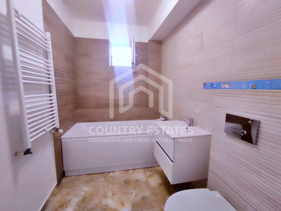 Apartament 3 camere de închiriat Corbeanca, bloc NOU!
