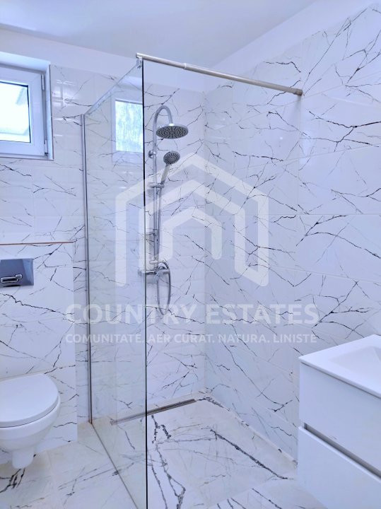 Apartament 3 camere de închiriat Corbeanca, bloc NOU!