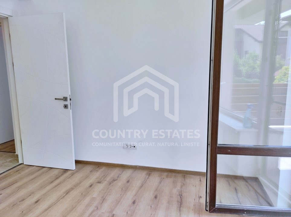 Apartament 3 camere de închiriat Corbeanca, bloc NOU!
