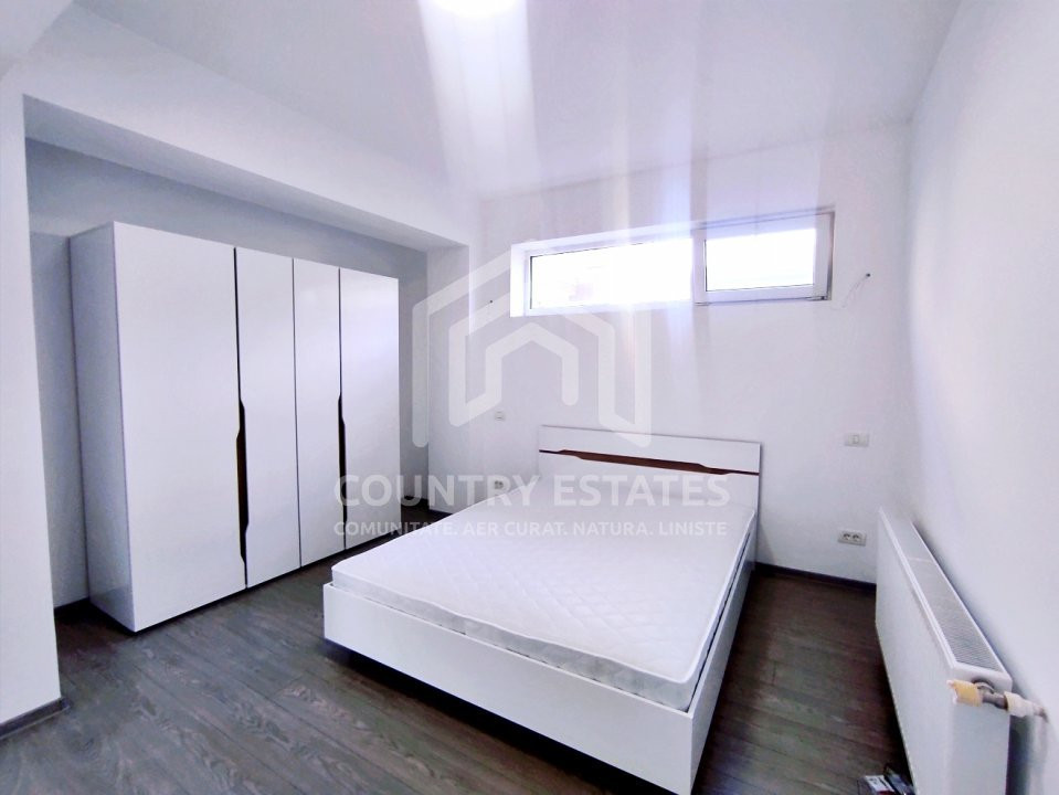 Apartament 3 camere de închiriat Corbeanca, bloc NOU!