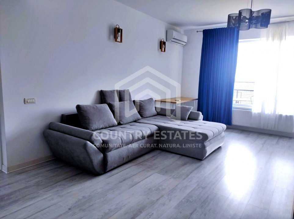 Apartament 3 camere de închiriat Corbeanca, bloc NOU!
