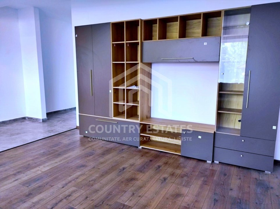 Apartament 3 camere de închiriat Corbeanca, bloc NOU!