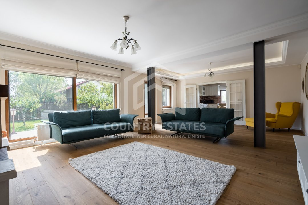 Vila Boheme, prima inchiriere, complet mobilata si utilata, Corbeanca