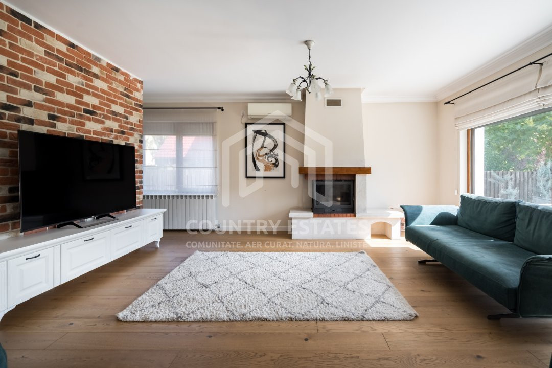 Vila Boheme, prima inchiriere, complet mobilata si utilata, Corbeanca