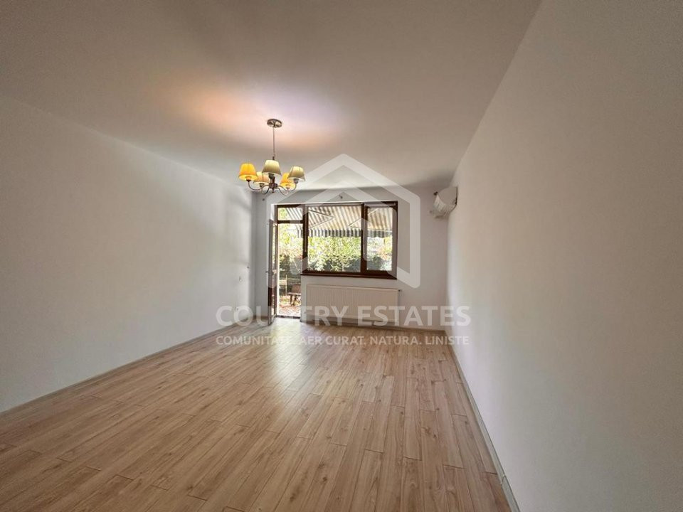  CF curat, Apartament 2 camere cu GRADINA de vanzare, Otopeni!