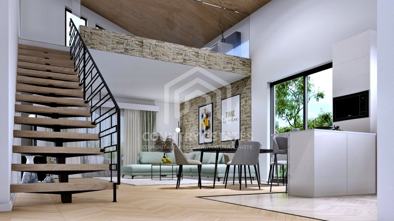 Villa Coquette, unicat: Locuinta moderna individuala de vanzare in Corbeanca