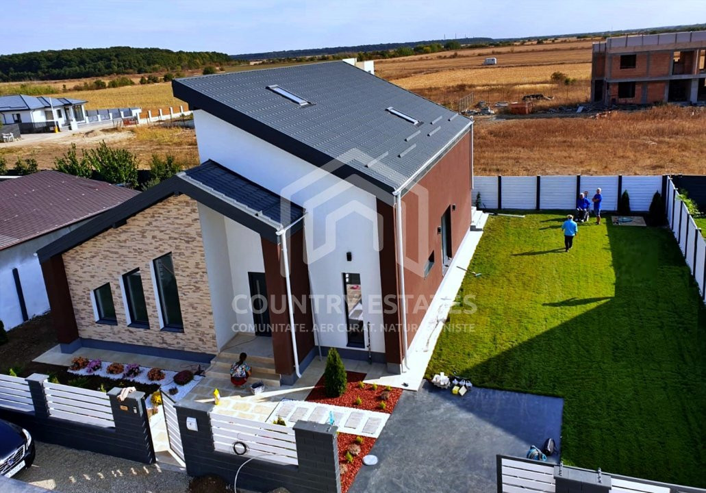 Villa Coquette, unicat: Locuinta moderna individuala de vanzare in Corbeanca