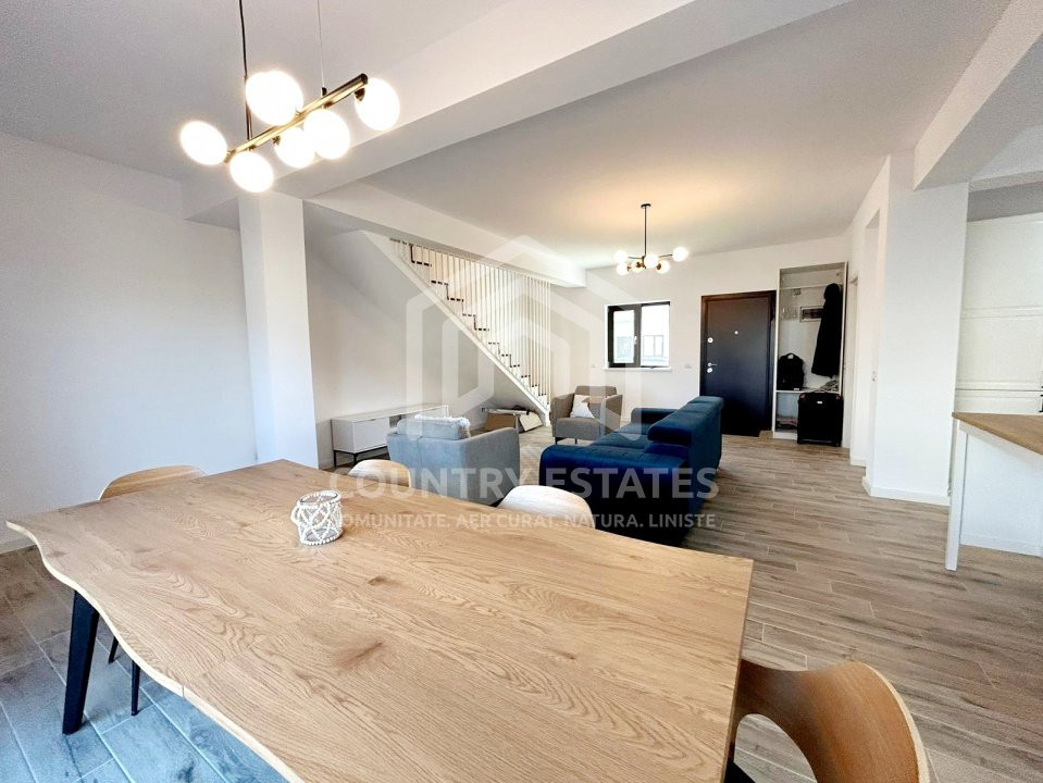 Vila North One, duplex complet mobilat, Balotesti