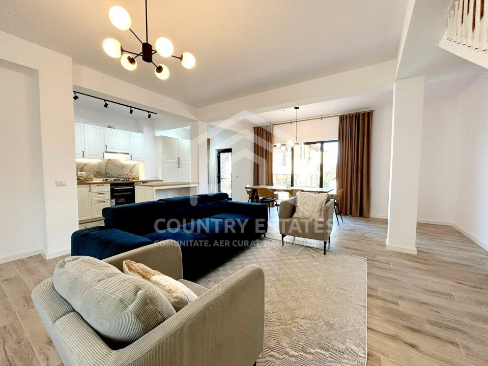 Vila North One, duplex complet mobilat, Balotesti