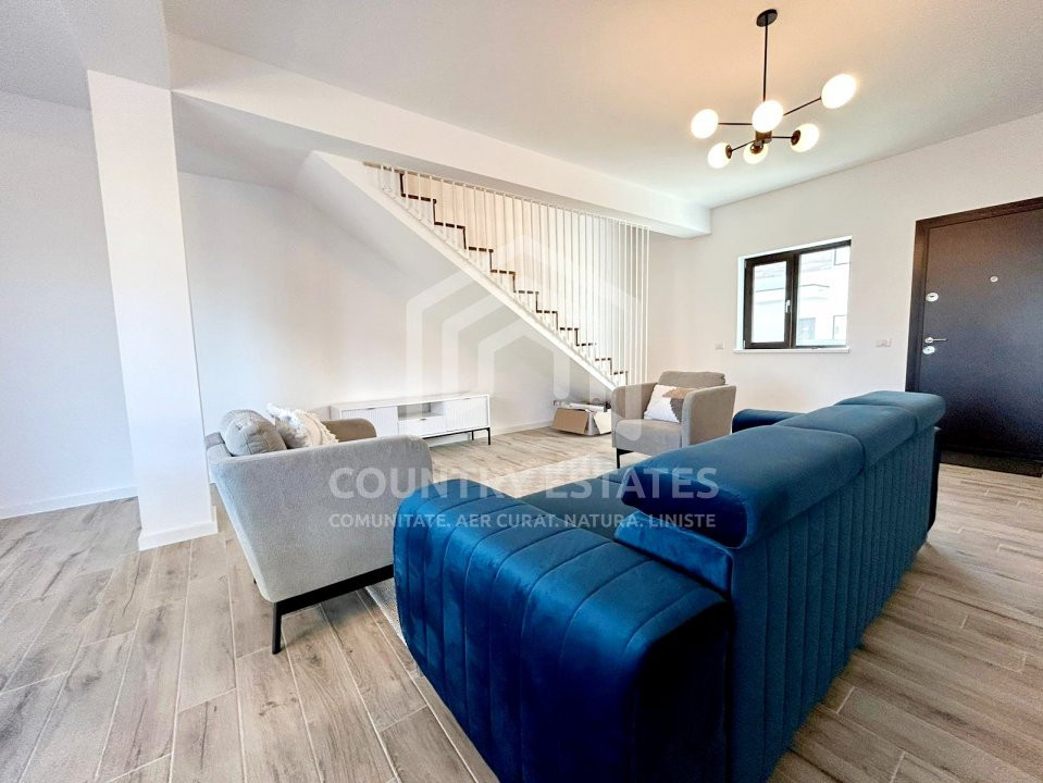 Vila North One, duplex complet mobilat, Balotesti