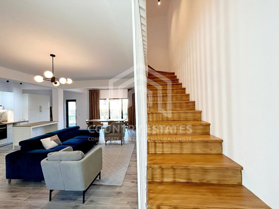 Vila North One, duplex complet mobilat, Balotesti