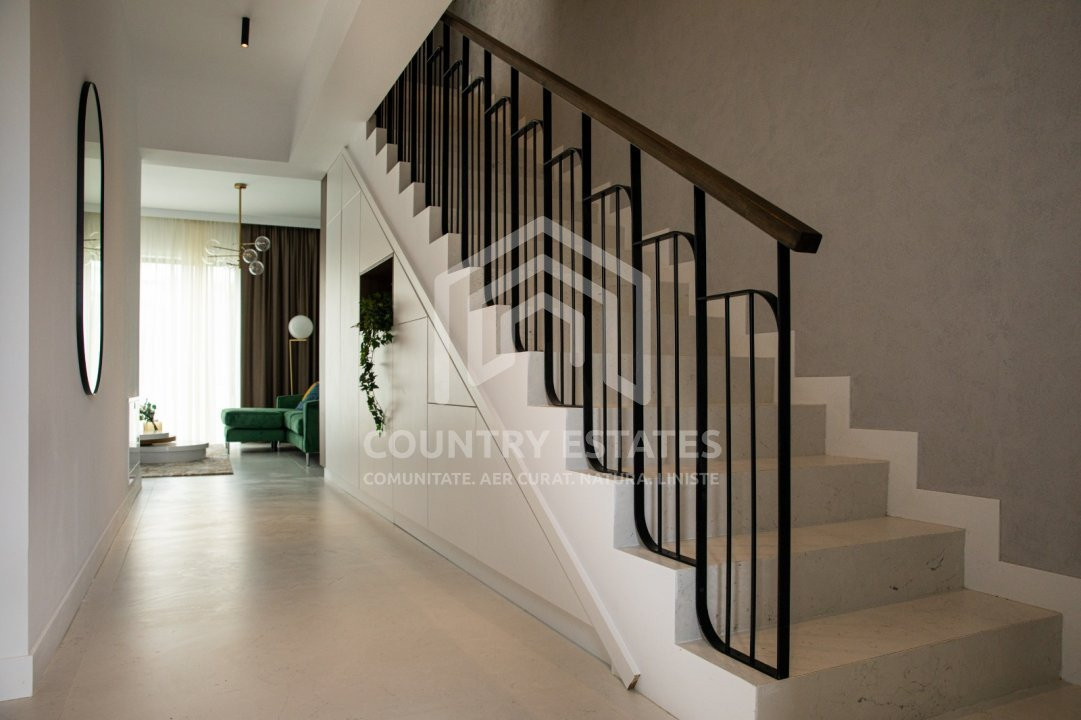 OPORTUNITATE! Vila SMART, ansamblu rezidential Vernis Sunrise Villas, Corbeanca