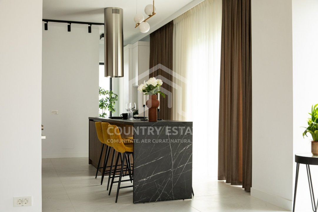 OPORTUNITATE! Vila SMART, ansamblu rezidential Vernis Sunrise Villas, Corbeanca
