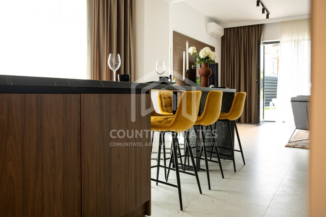 OPORTUNITATE! Vila SMART, ansamblu rezidential Vernis Sunrise Villas, Corbeanca