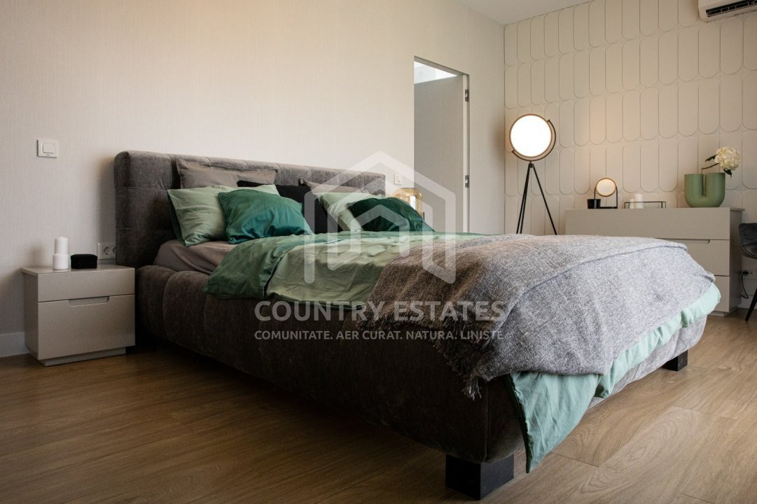 OPORTUNITATE! Vila SMART, ansamblu rezidential Vernis Sunrise Villas, Corbeanca