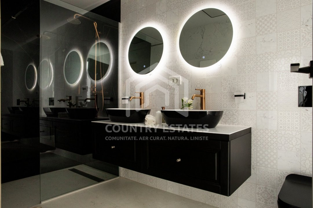OPORTUNITATE! Vila SMART, ansamblu rezidential Vernis Sunrise Villas, Corbeanca