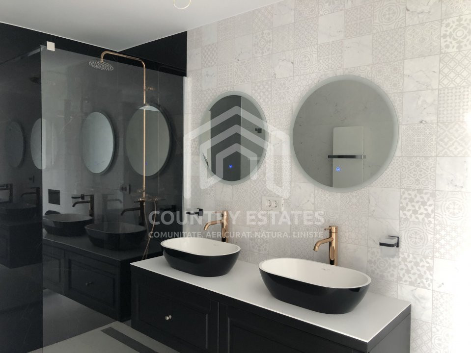 OPORTUNITATE! Vila SMART, ansamblu rezidential Vernis Sunrise Villas, Corbeanca