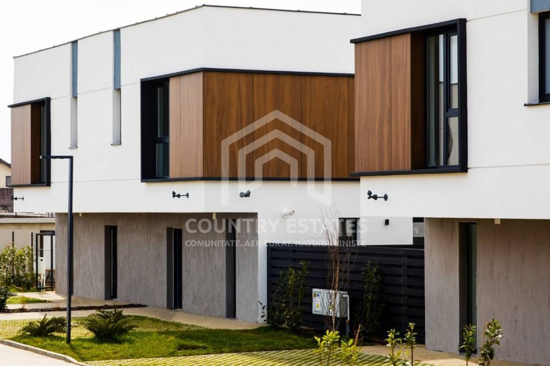 OPORTUNITATE! Vila SMART, ansamblu rezidential Vernis Sunrise Villas, Corbeanca